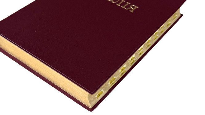 Біблія середнього формату переклад Турконяка, вініл, індекси Друге видання (арт 1055203) 1055203 фото